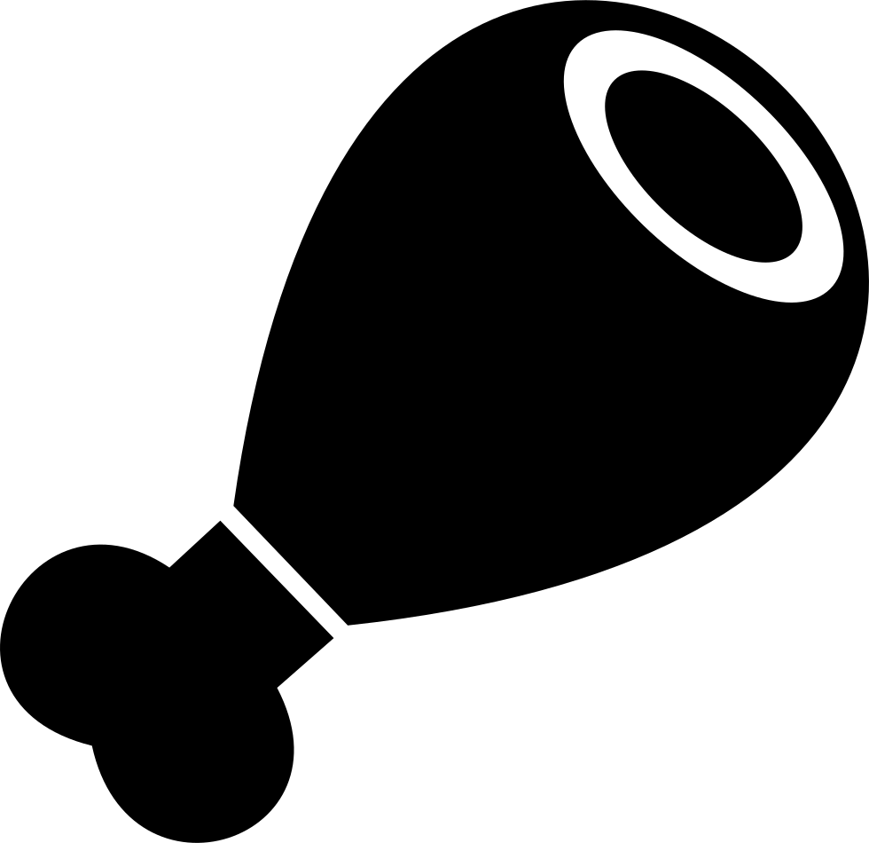 Chicken Thigh Comments - Muslo De Pollo Icono (980x950)