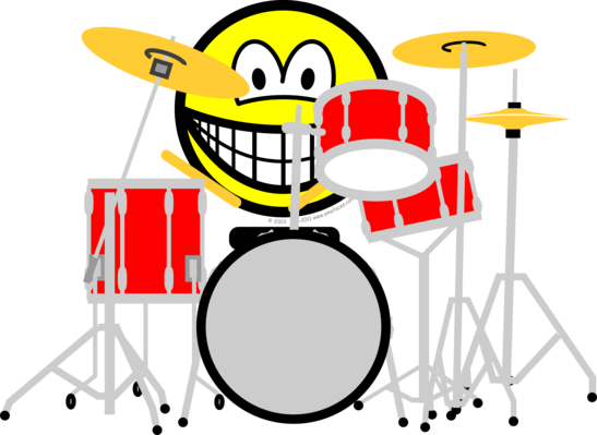 Drumming Smile - Drum Smile (547x399)