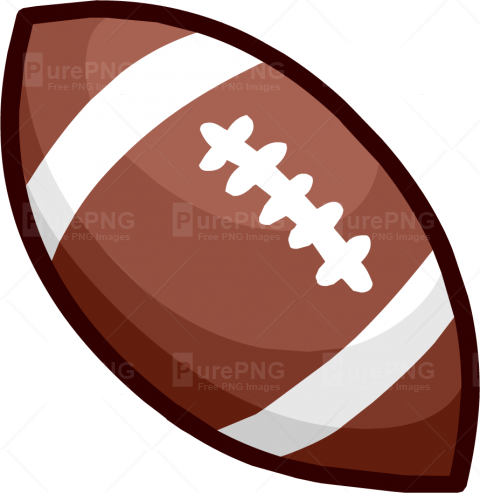 Rugby Ball Clipart American Football - Pelota De Futbol Americano (480x493)