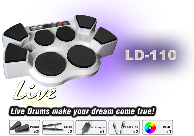 It Says That The Awowo Drums Have Midi In/out But I - Awowo Live Drum Plus Touch-sensitive Digital Drums (640x450)