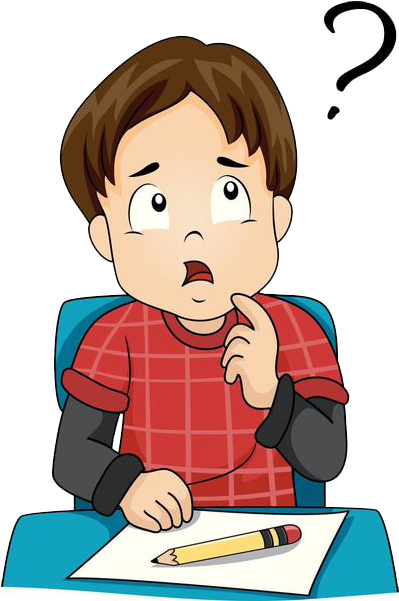 Royalty-free Stock Photography Clip Art - Confused Boy Cartoon (563x600)