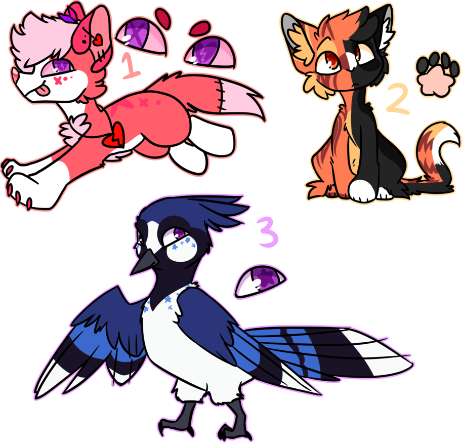 Auction Adoptables - Cartoon (913x875)