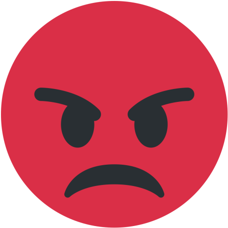 Angry, Comic, Mad, Anger, Symbol Icon Free - Portrait Of A Man (2048x2048)