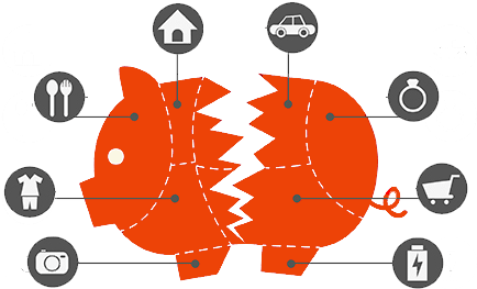 Quble - Personal Expenses Clipart (626x315)
