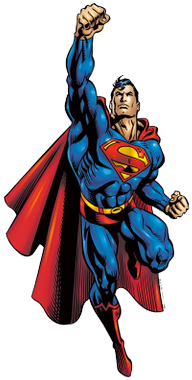 Swipe Up To See Fly On Twitter - Superman Flying (600x914)