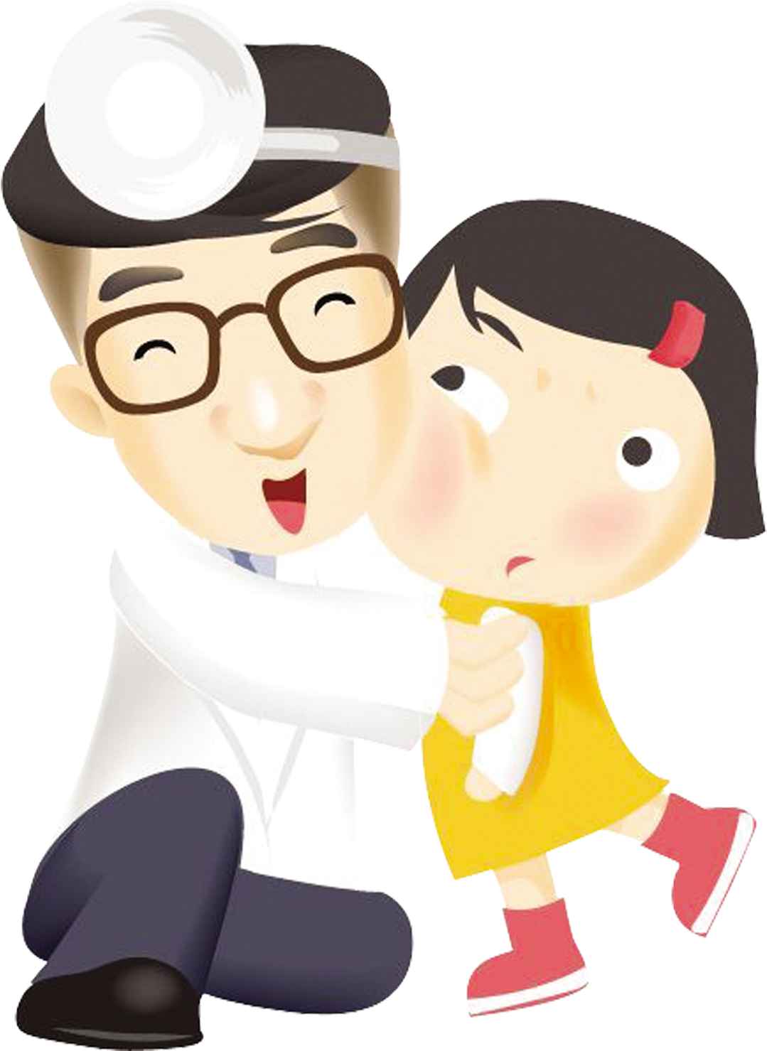 Physician Nurse Cartoon Illustration - Physician (3425x2480)
