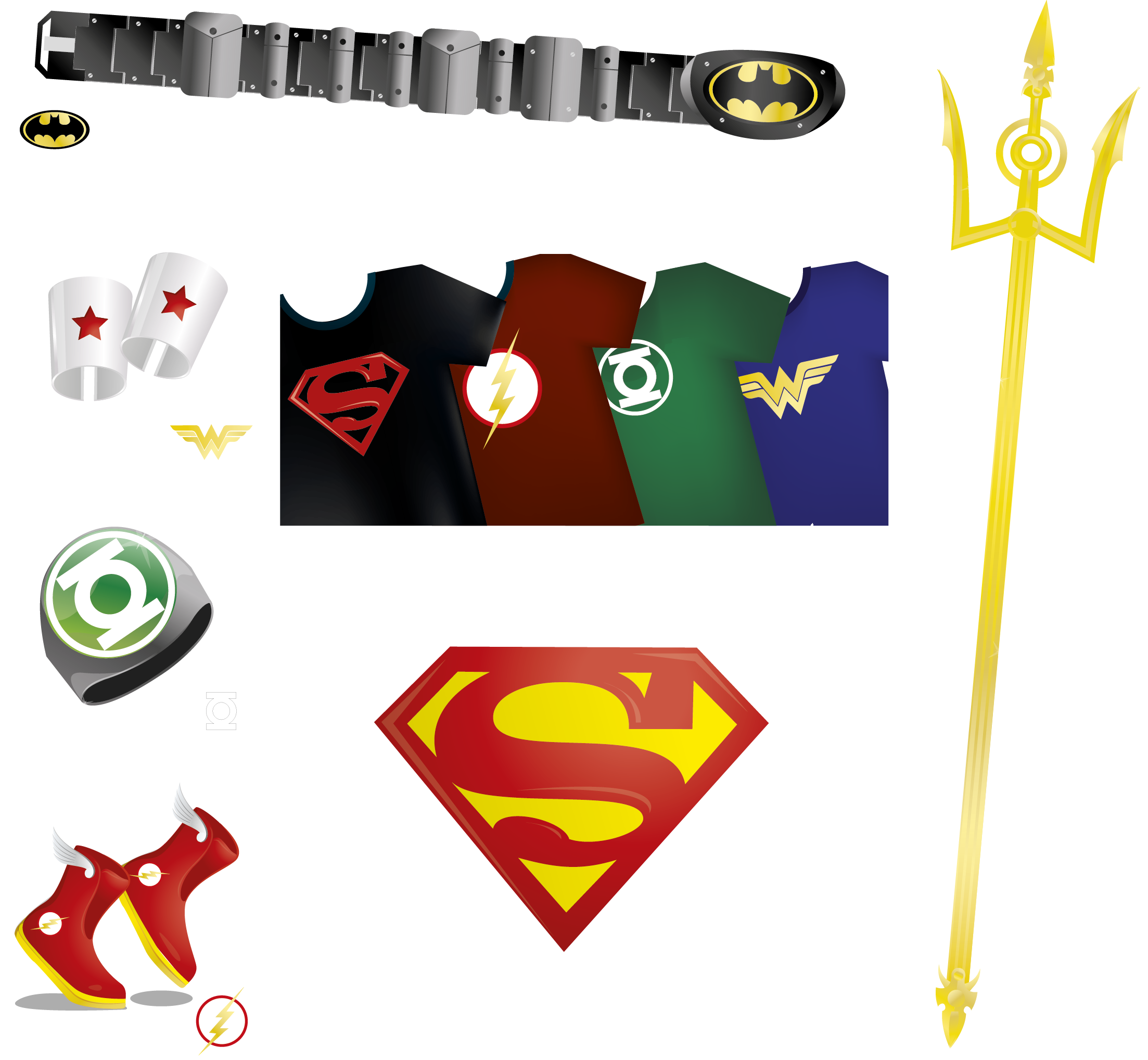 Superman Logo Clipart Spiderman - Red And Yellow Logos (2206x2037)