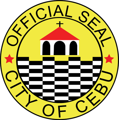Official Seal Of Cebu City Small - Cebu City Hall Logo (392x394)