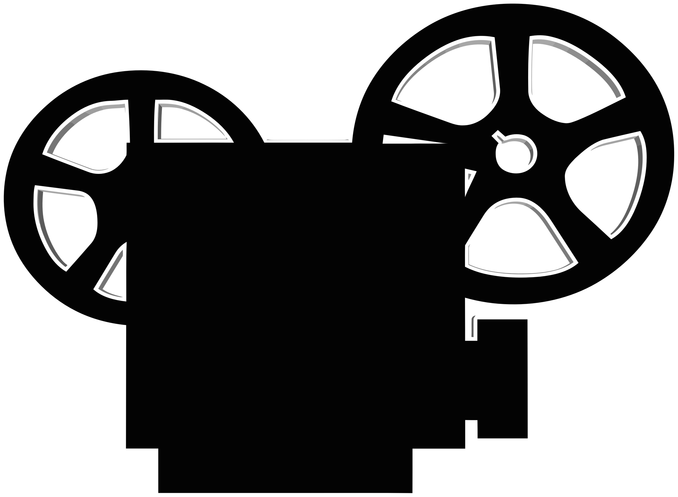 Movie Clipart Movie Projector - Movie Projector Icon (2266x1662)