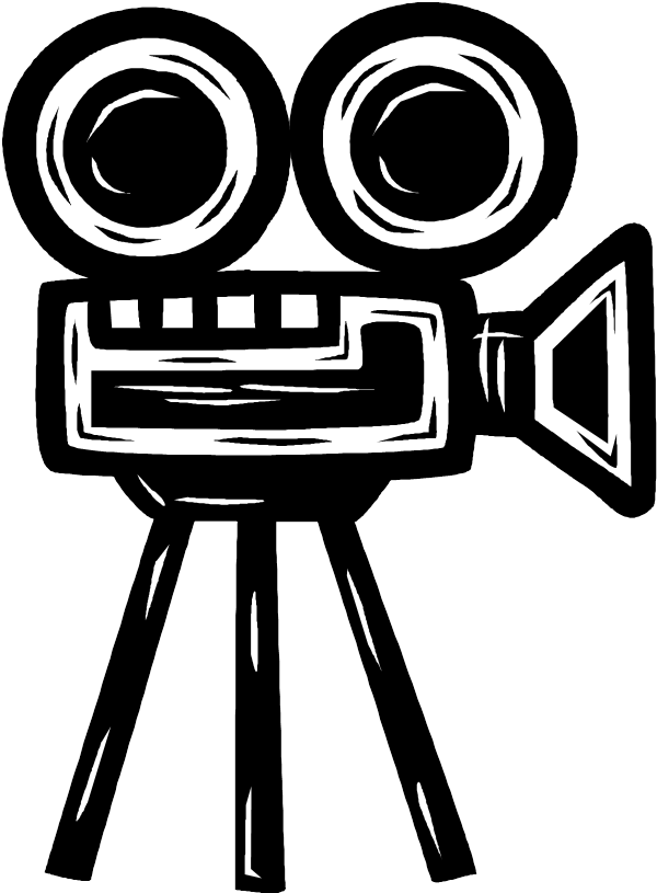 Take Your Child To The Library Day - Old Movie Projector Png (610x828)