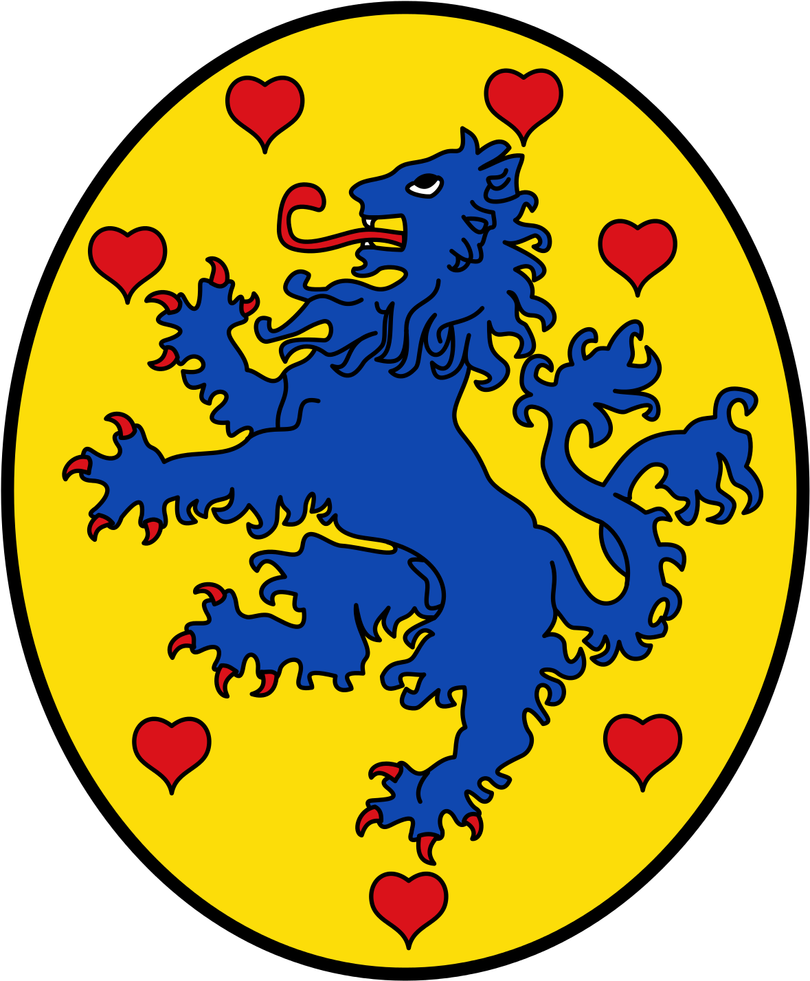 Enfeoffed Clipart - Lüneburg Crest (1200x1443)