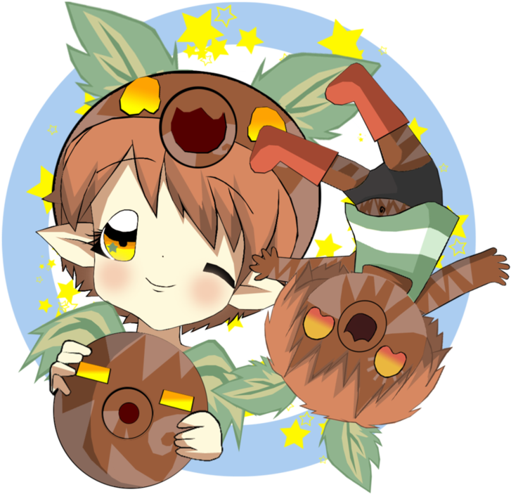 Deku Girl Deku Scrub By Deku Scrub - Shrubland (752x1063)