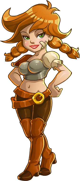 Warrior Girl By Iljashap - Comics (338x762)