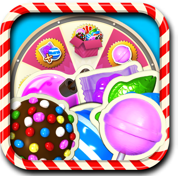 Jackpot Booster Wheel Icon - Booster Candy Crush Saga (600x600)
