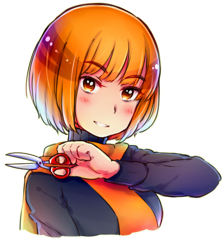 Pumpkin Girl By Nonexistentworld - Anime Girl Pumpkin Girl (500x505)