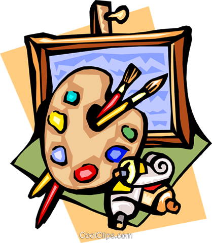 Illistration Clipart Fine Art - Words That Start With Letter (418x480)