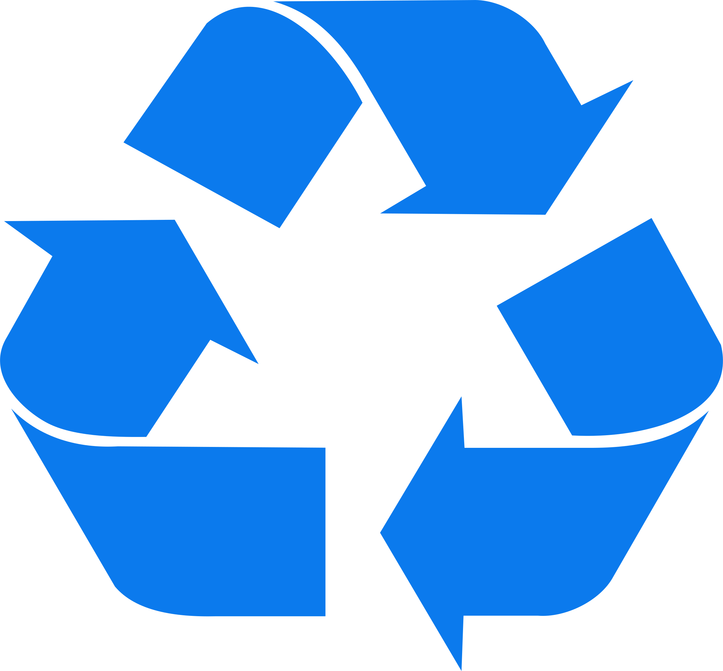 Recycling Logo Black And White - Recycle Symbol Clip Art (2400x2228)