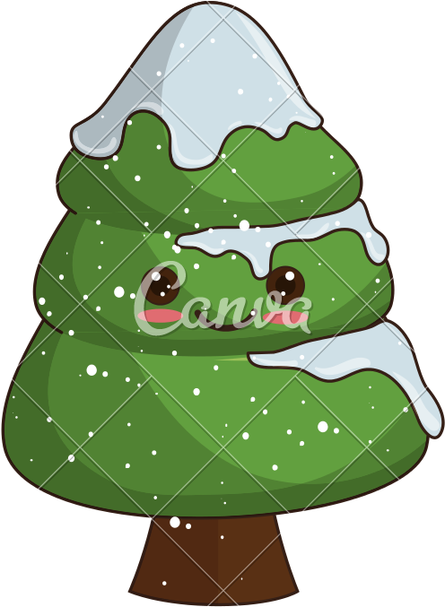 Download Kawaii Christmas Tree Arbol De Navidad Kawaii 800x800 Png Clipart Download SVG Cut Files