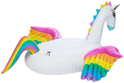 Rainbow Unicorn - Unicorn Floaties (500x500)