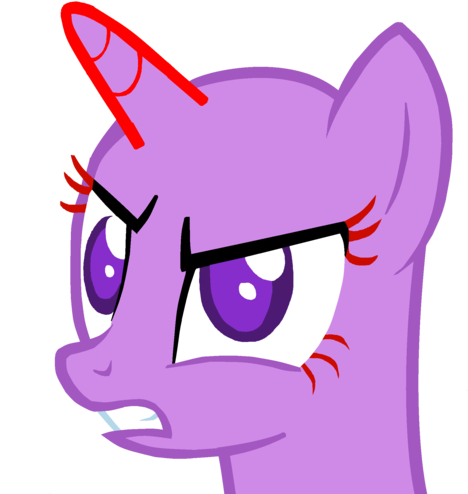 Angry Unicorn Base By Rubyg242 - Unicorn Angry Pony Base (1024x566)
