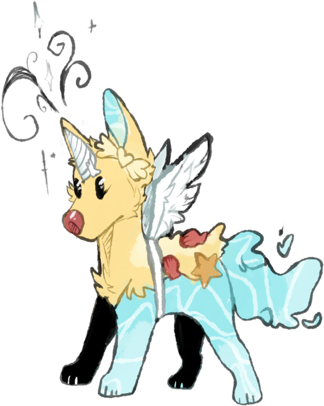 Awake The Stars Cause Theyre All Around You By Raddwqlf - Cartoon (829x963)