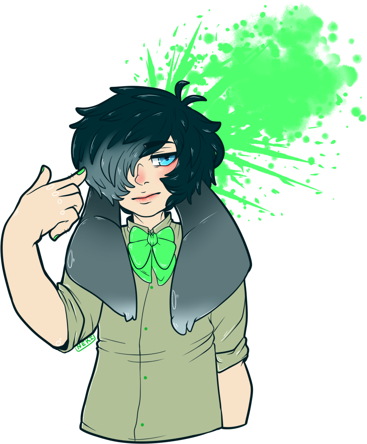 I'm Dancing With My Demons By Centifox - Illustration (1280x1480)