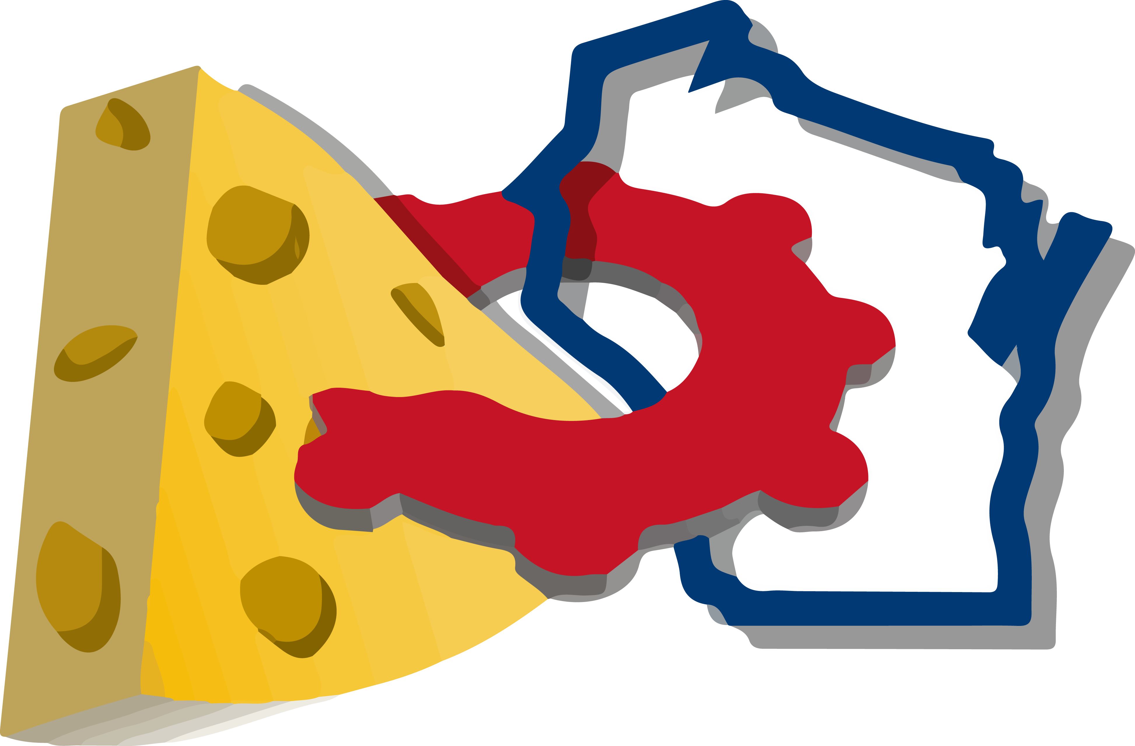 First Wi Logo - Wisconsin On Transparent Background (3892x2559)