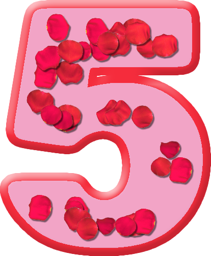 Presentation Alphabet Set - Imagenes De Numeral 5 (414x503)