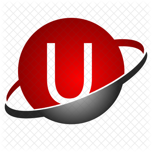 U Alphabet Icon - Letter New U Logo Design (512x512)
