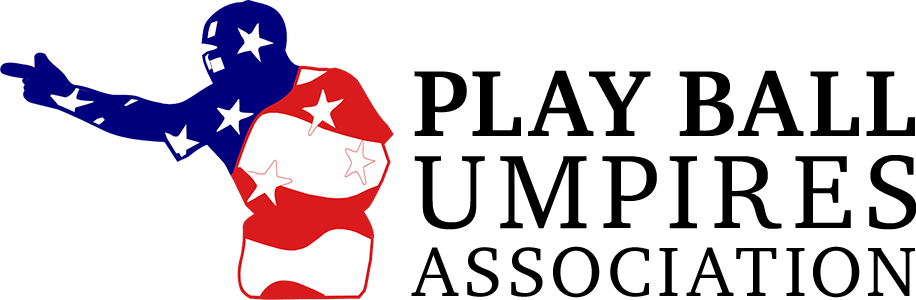 Play Ball Umpires Logo - Baseball Umpire (916x300)