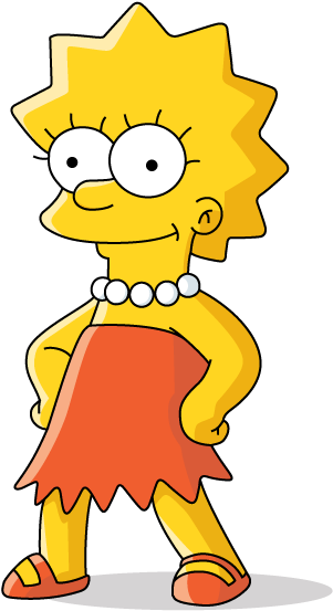 I Meant To Note A Britishism Uttered On My Favorite - Lisa Simpson (365x590)