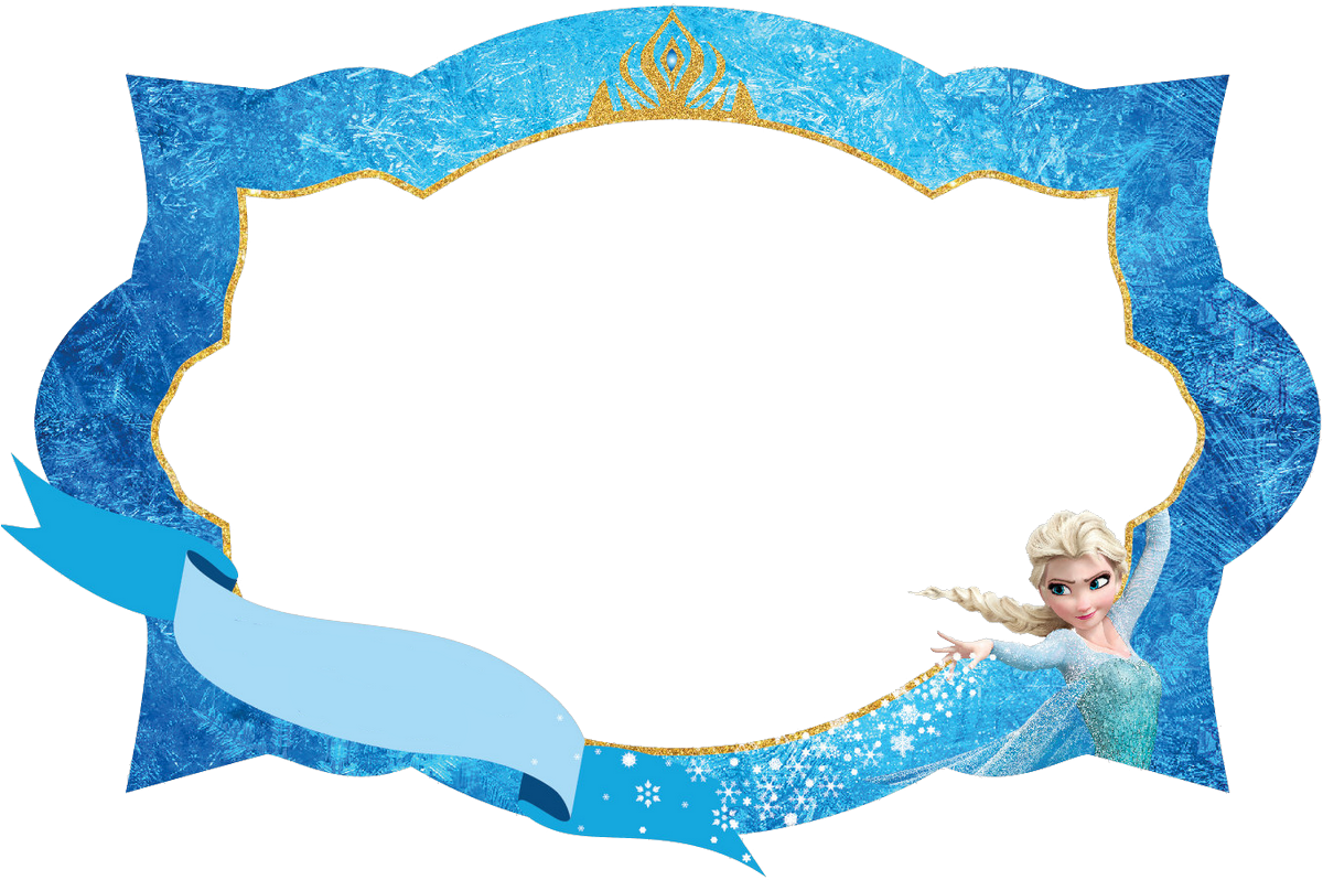 Frozen Etiquetas Para Imprimir Gratis - Frozen Frames And Borders (1200x853)