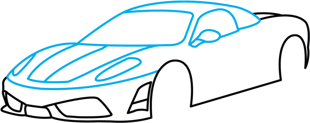 Easy Frozen Pictures To Draw Step By Step With Easy - Car Chibi (1030x579)