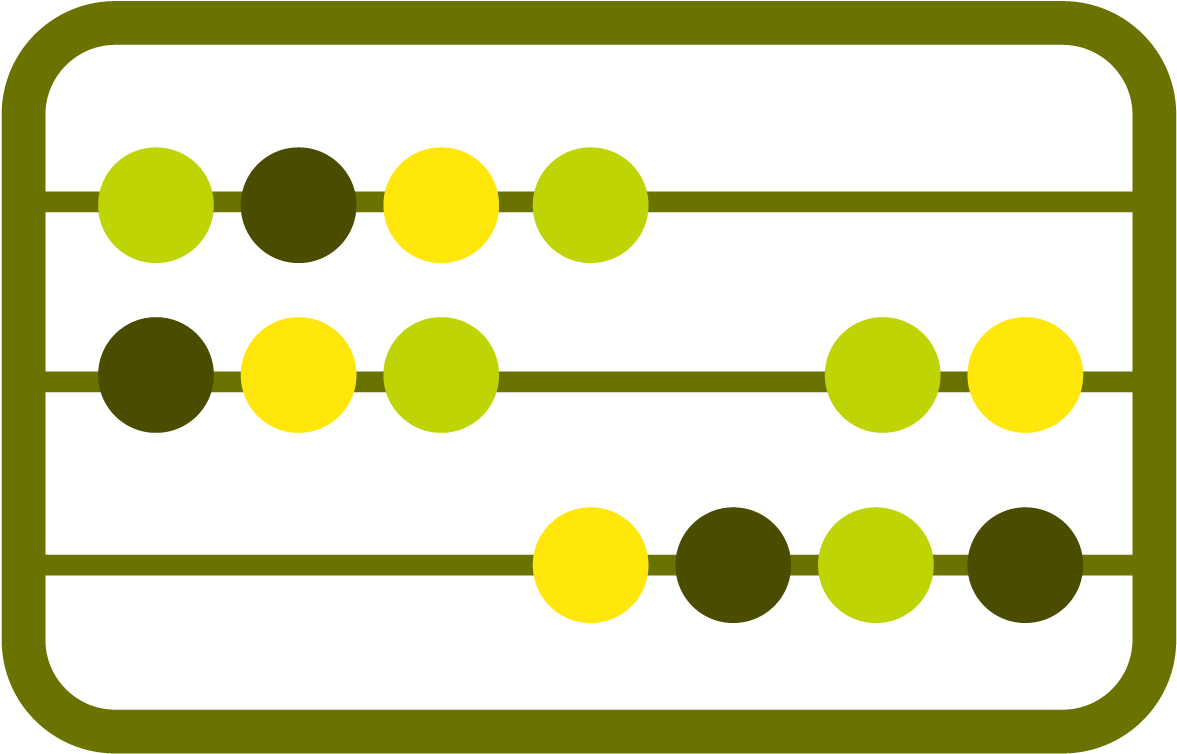 The Abacus And Its Predecessor, The Counting Board, - Circle (1212x786)