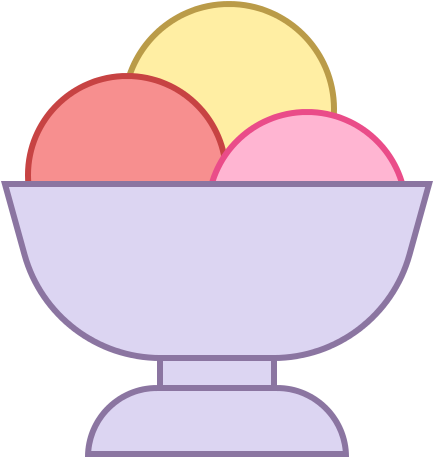 Chocolate Frozen Yogurt - Ice Cream Cartoon Icon Png (800x600)