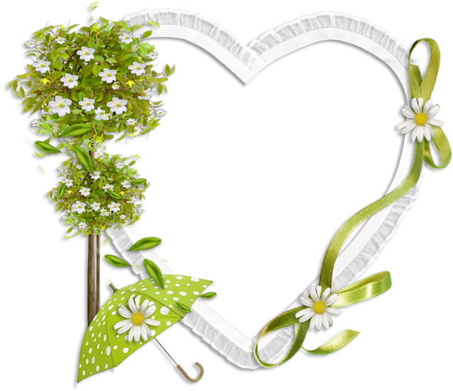 Portable Network Graphics Clip Art Picture Frames A - Heart (650x582)