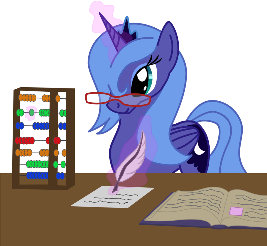 Also Massive Vector Version Here - Princess Luna School (888x900)