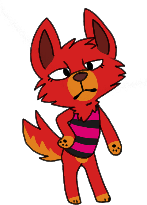 Animal Crossing Wolf Oc- Tala By Gaysonicfan123 - Animal Crossing Wolf Oc (500x700)