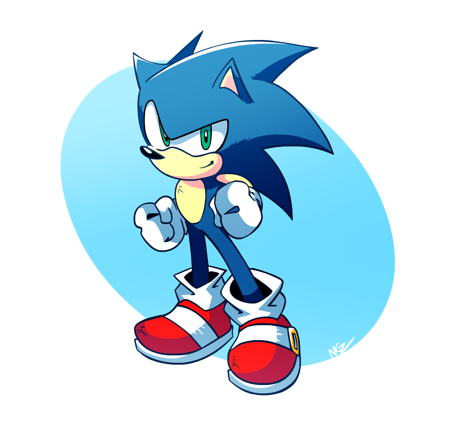 Modern Sonic Pump'd By Nkognz - Modern Sonic Fan Art (935x857)