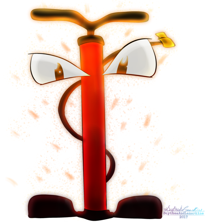 Evil Bike Pump By Scytheaandlanarkine - Still Life Photography (1072x746)