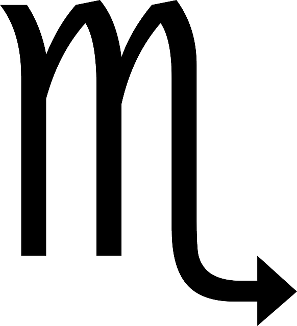 Scorpio Symbol (582x640)