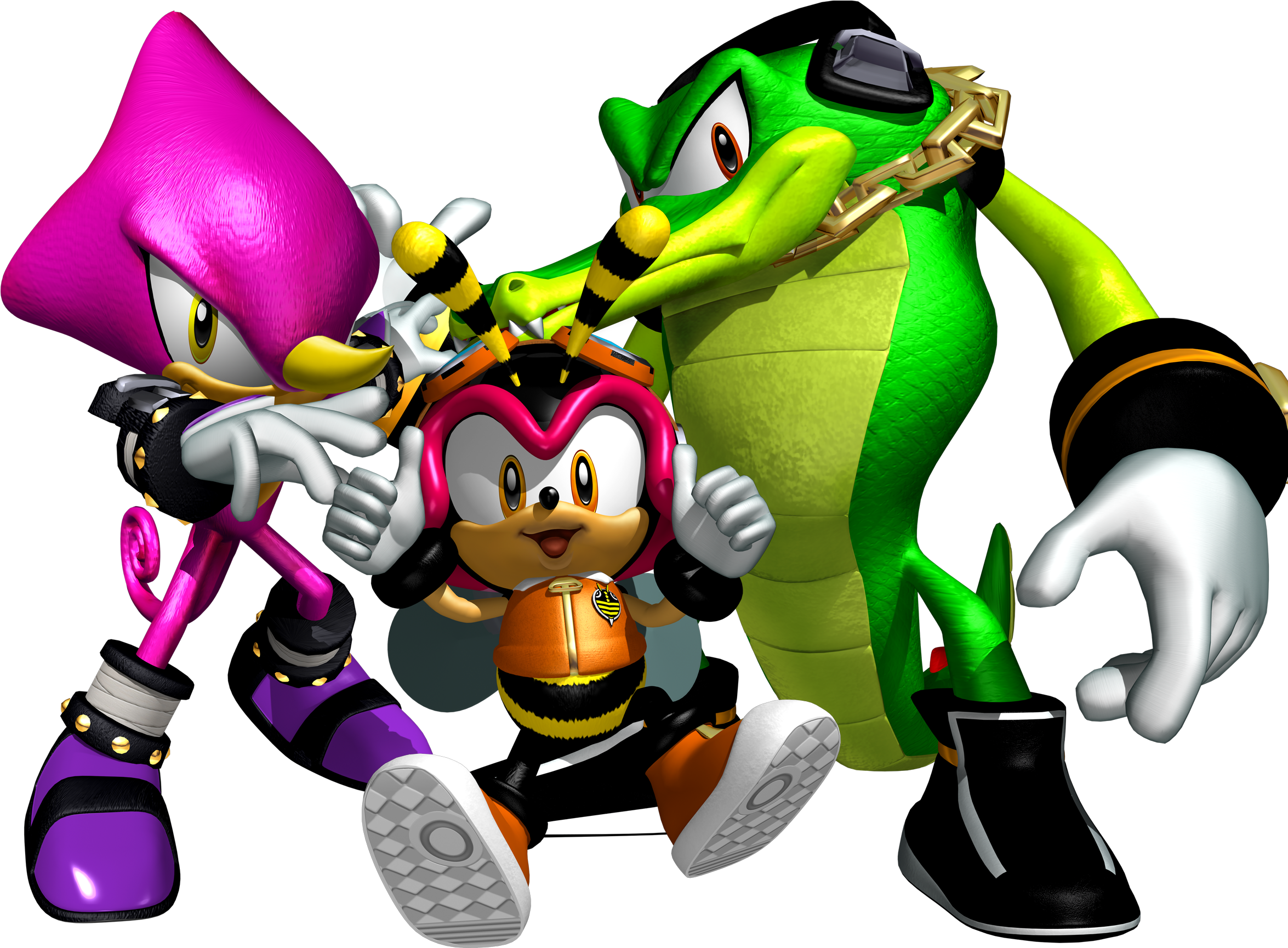 Monday, February 25, - Sonic Heroes Team Chaotix (2400x1804)