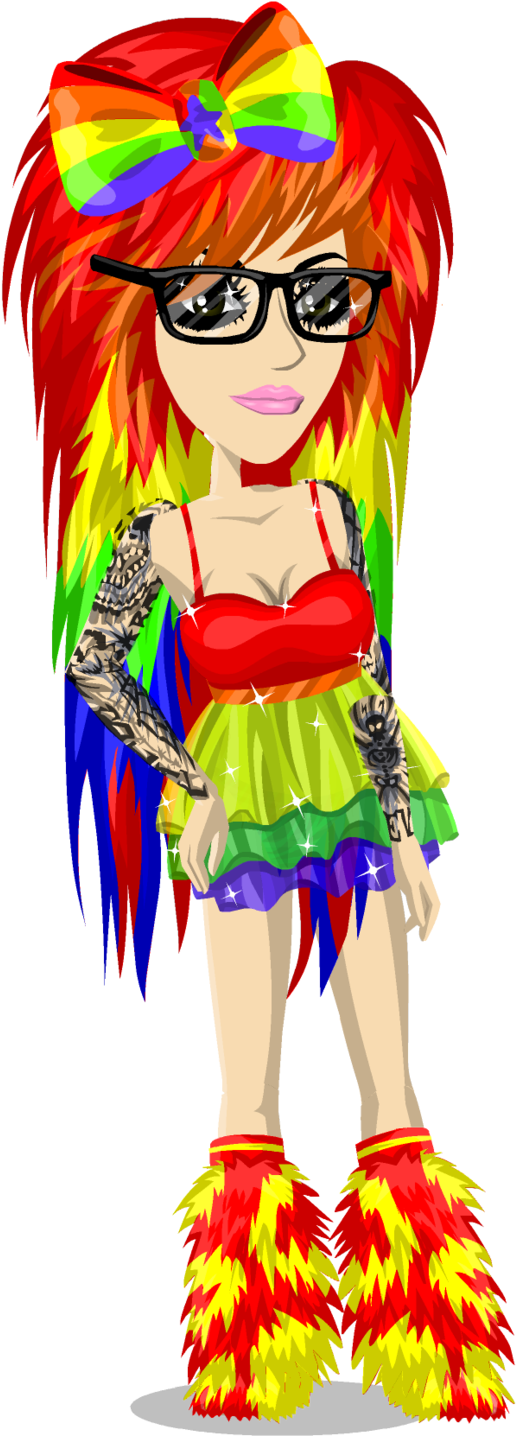 Pride Avatar [february 25 2014] By Bloodyrosedemon - Illustration (546x1463)