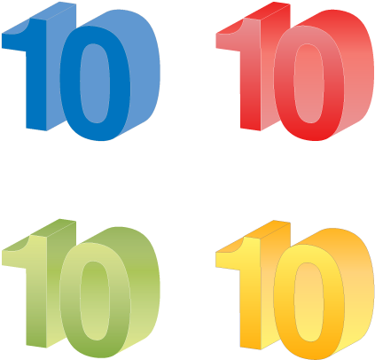 Free Clip Art Numbers - Clip Art (500x500)