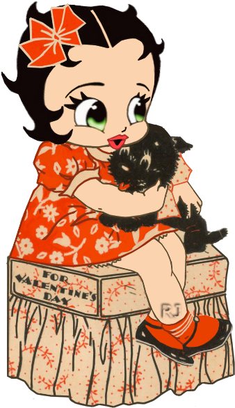 Vintage Valentine Bb - Valentine's Day (400x600)