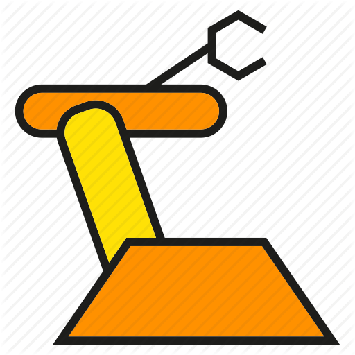 Mechanical Clipart Manufacturing Engineer - Robotics (512x512)