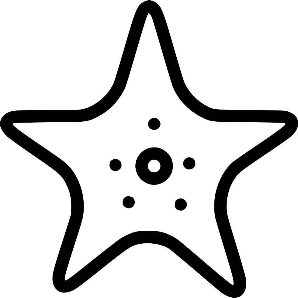 Starfish Comments - Star Fish Icon (980x982)