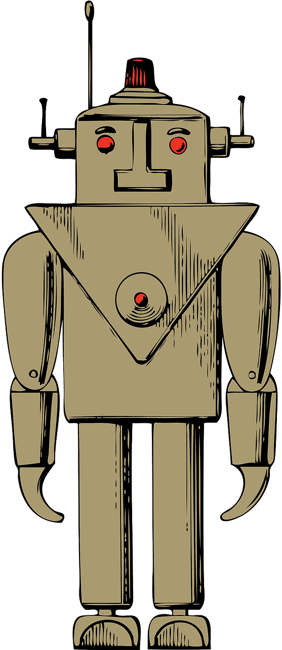 Robot Png - Robot Clip Art (640x1280)