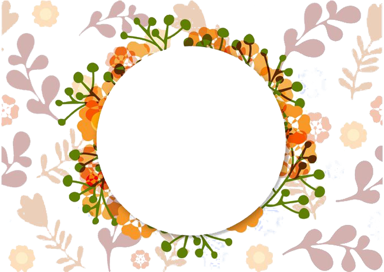 Wedding Invitation Flower Picture Frame Ornament - Flower (800x560)