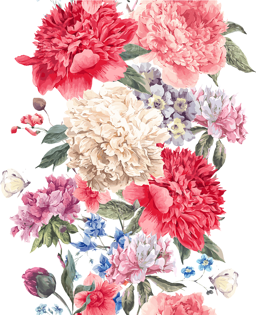 Flower Watercolor Painting Stock Illustration Illustration - God's Word Your Voice 2nd Edition: Speaking Ld's Life (1100x1100)